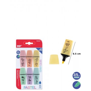 Subrayadores pastel mini