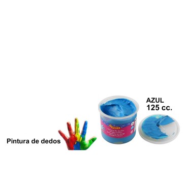 Pintura Jovi de dedos azul (125ml)