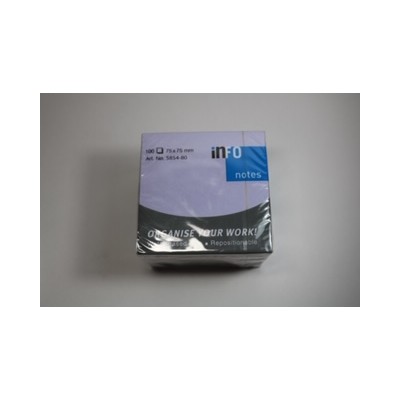 Notas adhesivas en color info notes