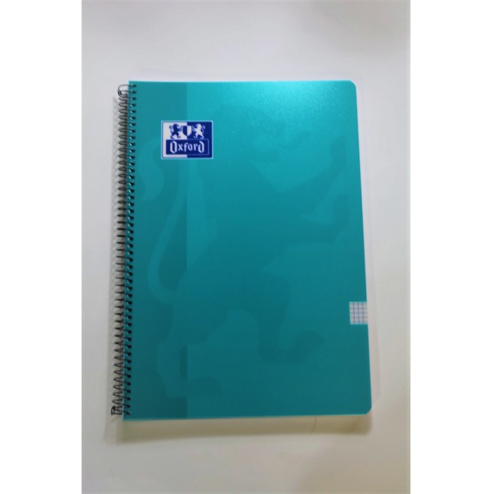 Cuaderno Oxford azul claro
