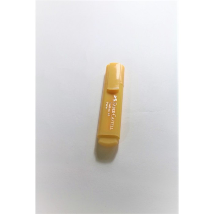 Subrayador pastel amarillo faber castell