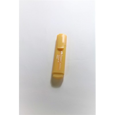 Subrayador pastel amarillo faber castell