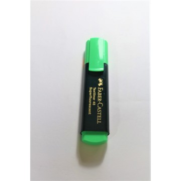 Subrayador verde faber castell