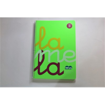 Cuaderno Lamela 3mm verde (A4)