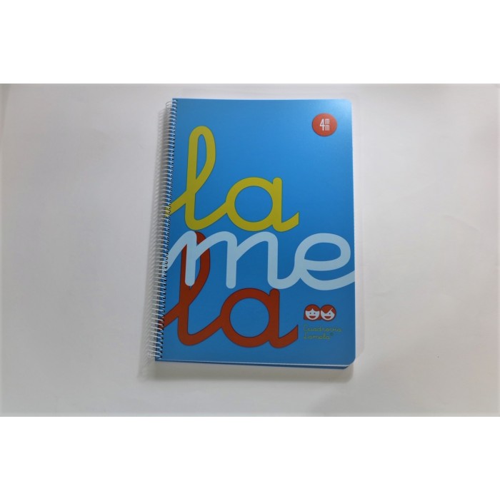Cuaderno Lamela 4mm azul (A4)