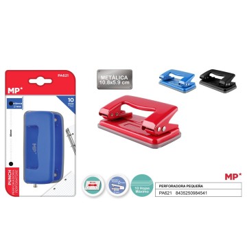 Perforadora pequeña metálica