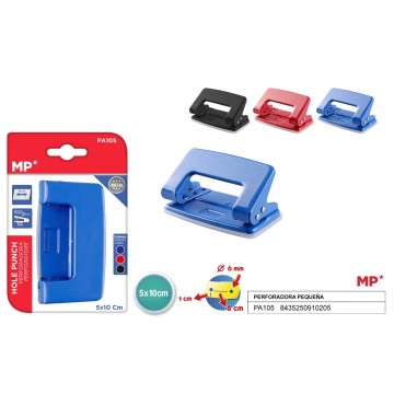 Perforadora pequeña metálica