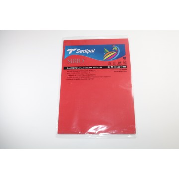 Pack de cartulinas A4 rojo