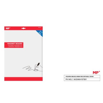 Pizarra blanca magnética 30x40cm