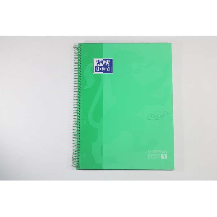 Cuaderno Oxford soft touch verde