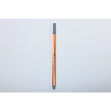 Rotulador stabilo 0.4mm gris oscuro