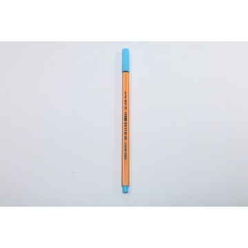 Rotulador stabilo 0.4mm azul celeste