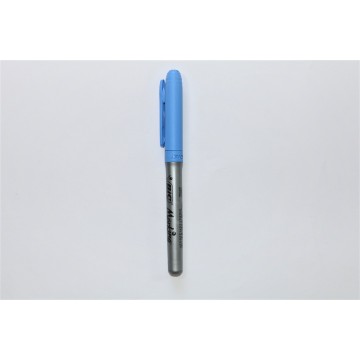 Rotulador permanente bic azul cielo
