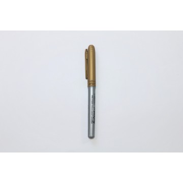 Rotulador permanente bic dorado