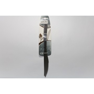 Cuchillo de carne con relieve