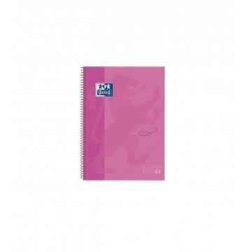 Cuaderno Oxford soft touch rosa