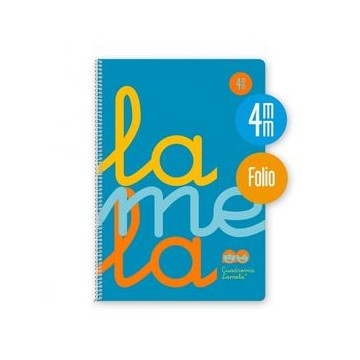 Cuaderno Lamela 4mm azul (A4)