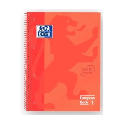 Cuaderno Oxford soft touch naranja