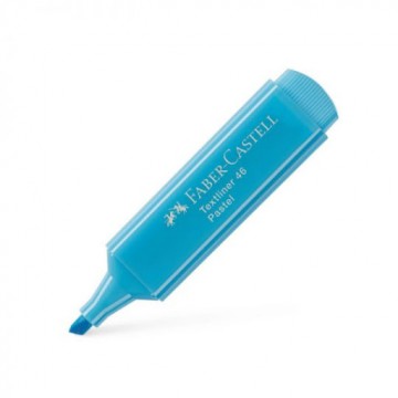 Subrayador azul pastel faber castell