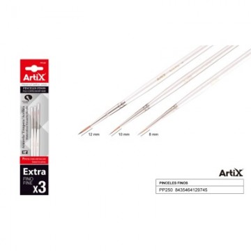 Pack de pinceles extra finos para detallar