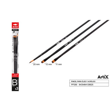 Pack de pinceles medio