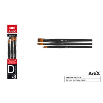 Pack de pinceles gruesos corto