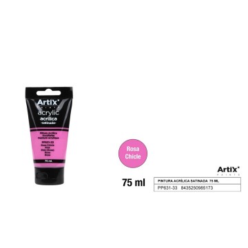 Pintura acrílica rosa chicle