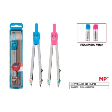 Compás de dos piezas sencillo