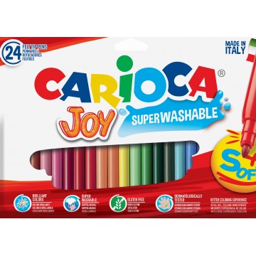 Rotuladores Carioca Joy superwashable 24u
