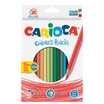 Lápices de colores carioca (36)