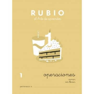 Cuaderno operaciones Rubio nº1
