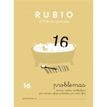 Cuaderno problemas Rubio nº16