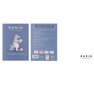 Cuaderno lecturas comprensivas Rubio +5 años