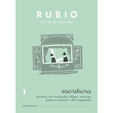 Cuaderno Rubio escritura nº1