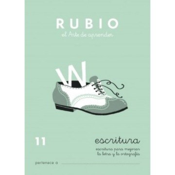 Cuaderno Rubio escritura nº11
