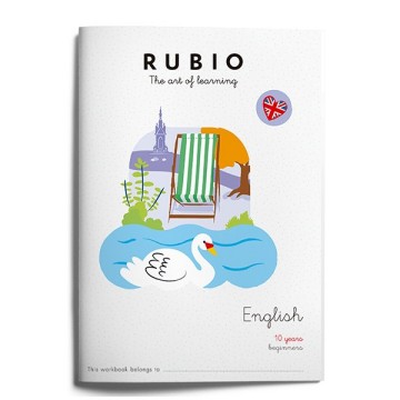 Cuaderno Rubio inglés principiantes 10 años